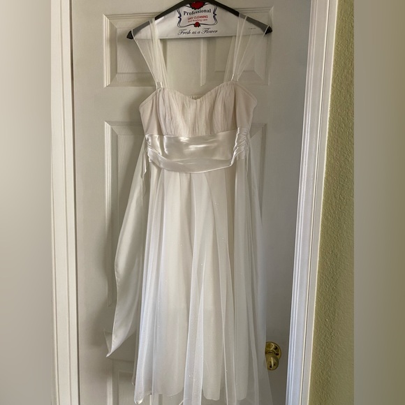 White Formal Dress - Picture 1 of 2